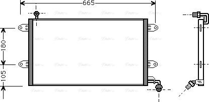 Ava Quality Cooling VN5137 - Lauhdutin, ilmastointilaite inparts.fi