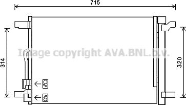 Ava Quality Cooling VN5335D - Lauhdutin, ilmastointilaite inparts.fi