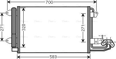 Ava Quality Cooling VN5209D - Lauhdutin, ilmastointilaite inparts.fi