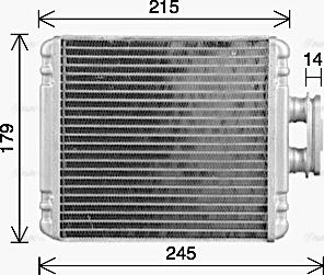 Ava Quality Cooling VN6434 - Lämmityslaitteen kenno inparts.fi