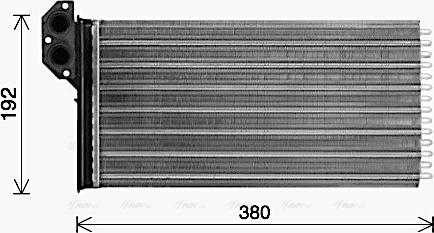 Ava Quality Cooling VN6431 - Lämmityslaitteen kenno inparts.fi