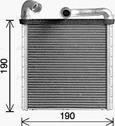 Ava Quality Cooling VN6424 - Lämmityslaitteen kenno inparts.fi