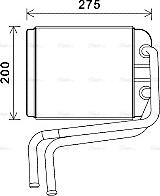 Ava Quality Cooling VN6378 - Lämmityslaitteen kenno inparts.fi