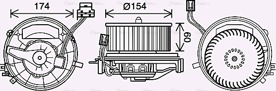 Ava Quality Cooling VN8399 - Sisätilapuhallin inparts.fi