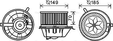 Ava Quality Cooling VN8337 - Sisätilapuhallin inparts.fi