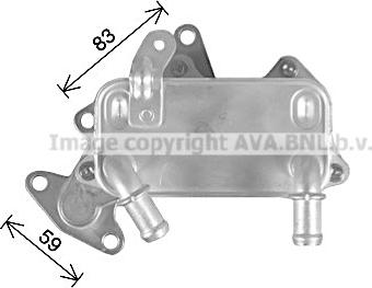 Ava Quality Cooling VN3430H - Öljynjäähdytin, autom. vaihteisto inparts.fi
