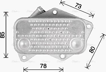 Ava Quality Cooling VN3429 - Moottoriöljyn jäähdytin inparts.fi