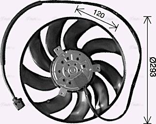 Ava Quality Cooling VN7542 - Tuuletin, moottorin jäähdytys inparts.fi