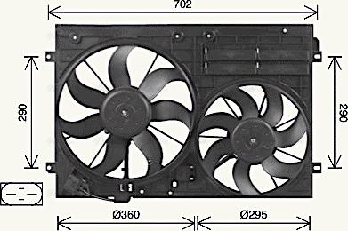 Ava Quality Cooling VN7551 - Tuuletin, moottorin jäähdytys inparts.fi