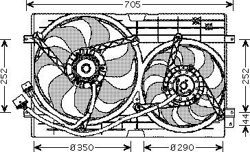 Ava Quality Cooling VN7508 - Tuuletin, moottorin jäähdytys inparts.fi