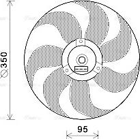 Ava Quality Cooling VN7511 - Tuuletin, moottorin jäähdytys inparts.fi