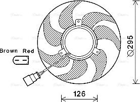 Ava Quality Cooling VN7535 - Tuuletin, moottorin jäähdytys inparts.fi