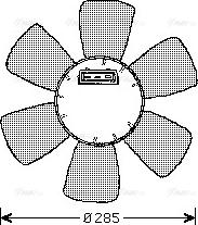 Ava Quality Cooling VN7524 - Tuuletin, moottorin jäähdytys inparts.fi