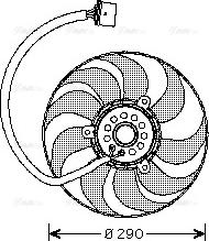 Ava Quality Cooling VN7520 - Tuuletin, moottorin jäähdytys inparts.fi