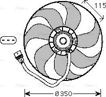 Ava Quality Cooling VN7521 - Tuuletin, moottorin jäähdytys inparts.fi