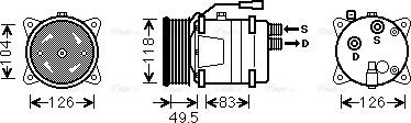 Ava Quality Cooling VNAK303 - Kompressori, ilmastointilaite inparts.fi