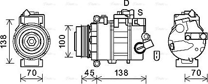 Ava Quality Cooling VNAK384 - Kompressori, ilmastointilaite inparts.fi