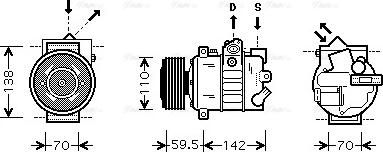 Ava Quality Cooling VNAK220 - Kompressori, ilmastointilaite inparts.fi