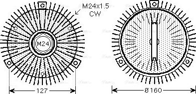 Ava Quality Cooling VNC275 - Kytkin, jäähdytystuuletin inparts.fi