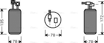 Ava Quality Cooling VND052 - Kuivain, ilmastointilaite inparts.fi