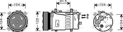 Ava Quality Cooling VNK049 - Kompressori, ilmastointilaite inparts.fi