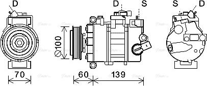 Ava Quality Cooling VNK356 - Kompressori, ilmastointilaite inparts.fi