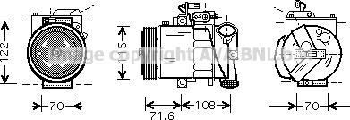 Ava Quality Cooling VNK257 - Kompressori, ilmastointilaite inparts.fi