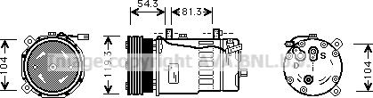 Ava Quality Cooling VNK280 - Kompressori, ilmastointilaite inparts.fi