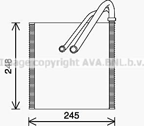 Ava Quality Cooling VNV400 - Höyrystin, ilmastointilaite inparts.fi