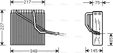 Ava Quality Cooling VNV055 - Höyrystin, ilmastointilaite inparts.fi