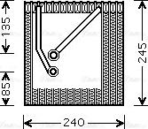 Ava Quality Cooling VNV242 - Höyrystin, ilmastointilaite inparts.fi