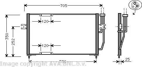 Ava Quality Cooling VO 5094 - Lauhdutin, ilmastointilaite inparts.fi