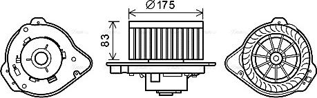 Ava Quality Cooling VO8175 - Sisätilapuhallin inparts.fi