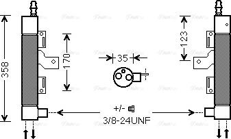 Ava Quality Cooling VO D153 - Kuivain, ilmastointilaite inparts.fi