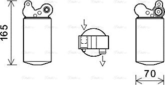 Ava Quality Cooling VOD185 - Kuivain, ilmastointilaite inparts.fi