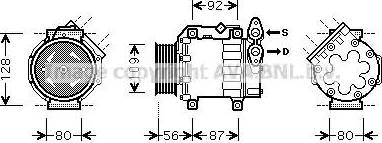 Ava Quality Cooling VOK188 - Kompressori, ilmastointilaite inparts.fi