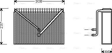 Ava Quality Cooling VO V106 - Höyrystin, ilmastointilaite inparts.fi