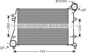 Ava Quality Cooling VWA4268 - Välijäähdytin inparts.fi