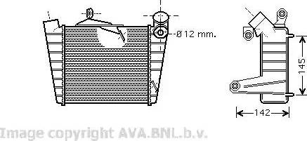 Ava Quality Cooling VW4213 - Välijäähdytin inparts.fi
