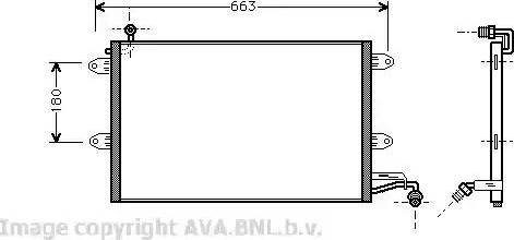 Ava Quality Cooling VW 5143 - Lauhdutin, ilmastointilaite inparts.fi