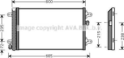 Ava Quality Cooling VW5183D - Lauhdutin, ilmastointilaite inparts.fi