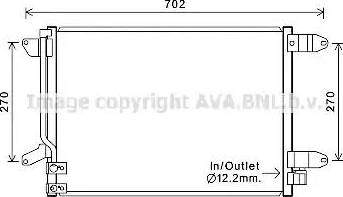 Ava Quality Cooling VW5330 - Lauhdutin, ilmastointilaite inparts.fi