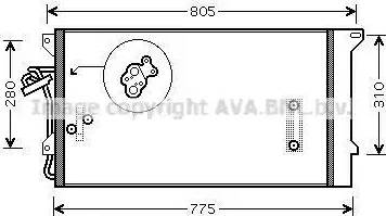 Ava Quality Cooling VW 5244 - Lauhdutin, ilmastointilaite inparts.fi