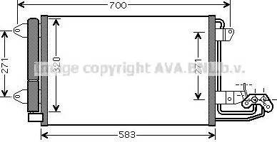 Ava Quality Cooling VW5209D - Lauhdutin, ilmastointilaite inparts.fi