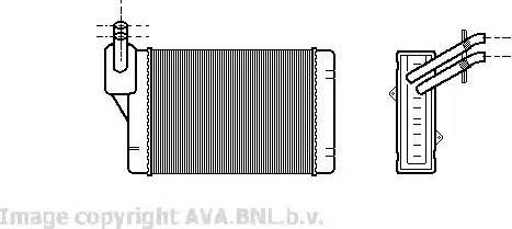 Ava Quality Cooling VW 6069 - Lämmityslaitteen kenno inparts.fi