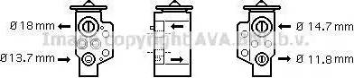 Ava Quality Cooling VW 1243 - Paisuntaventtiili, ilmastointilaite inparts.fi