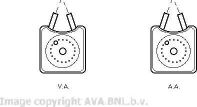 Ava Quality Cooling VW 3106 - Moottoriöljyn jäähdytin inparts.fi