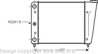 Ava Quality Cooling VW 2009 - Jäähdytin,moottorin jäähdytys inparts.fi