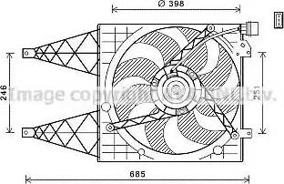 Ava Quality Cooling VW7532 - Tuuletin, moottorin jäähdytys inparts.fi