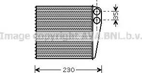 Ava Quality Cooling VWA6229 - Lämmityslaitteen kenno inparts.fi